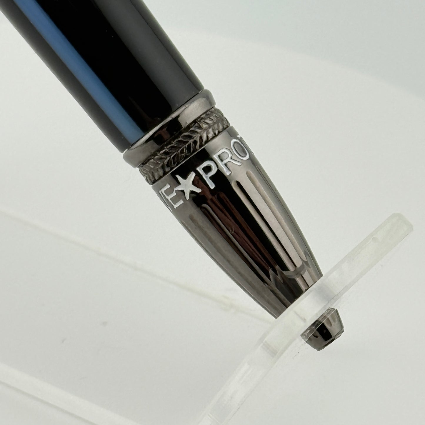 Handmade Protect & Serve EDC Pen - Thin Blue Line Series - Free Personalization