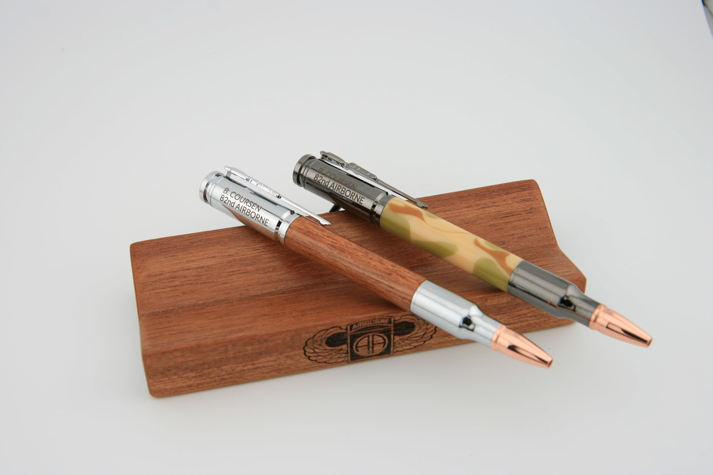 Commission - 30 Caliber Bolt Action Bullet Cartridge Pen Set