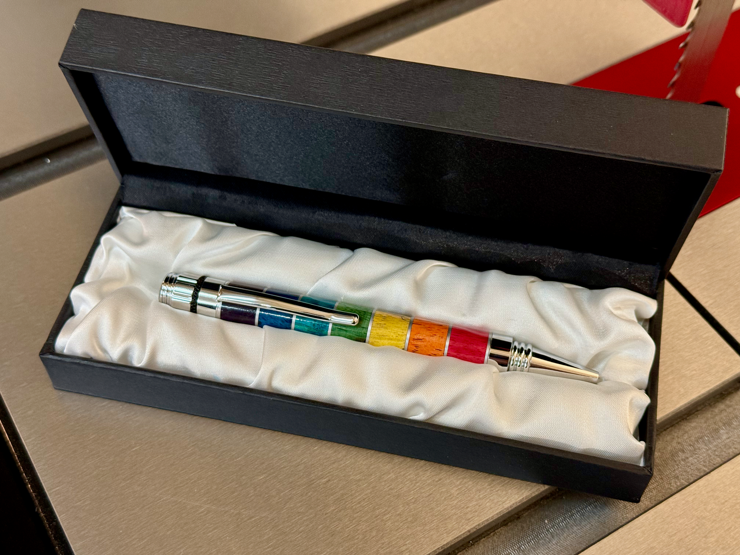 Handmade Chakra Spinner Pen: "Balance"